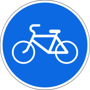 Дорожный знак 4.4.1 Велосипедная дорожка или полоса для велосипедистов