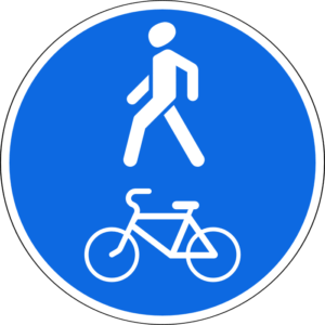 Дорожный знак 4.4.2 Конец велосипедной дорожки или полосы для велосипедистов
