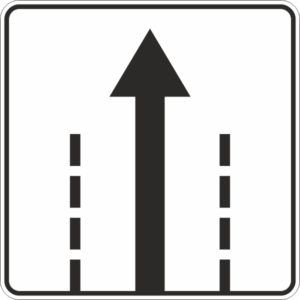 Дорожный знак 5.36д Направления движения на следующем перекрестке