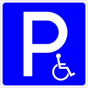 Дорожный знак 6.4.17д Парковка для инвалидов